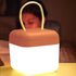 Portable Night Light for Kids,Rechargeable Bedside Lamp,Stepless Dimmable Portable Lantern,360 Lighting,Eye-Caring Table