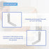 HAKATOP GH4 Gun Hanger Rafter Hook 1/4", 3/8" NPT for Nail Guns - L Shape Aluminum Double Hole