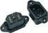 Screw Mount 3 Pins IEC320 C14 Inlet Power Plug Socket, 15A 250VAC Power Connector (Pack of 2)