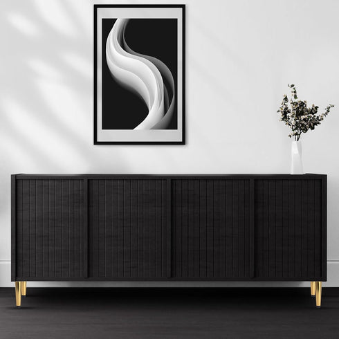 Anterrific 4.7 Inch Set 4, 4.7 inch) Tapered Gold Furniture Legs, Metal Legs for Furniture of DIY Replacement for Sofa