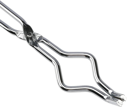 stonylab Crucible Tongs, 16 Inch Stainless Steel Laboratory Tongs for Securely Gripping