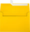 LUXPaper A8 Invitation Envelopes | Peel & Press | 5 1/2" x 8 1/8" | Sunflower Yellow | 80lb. Text | 50 Qty
