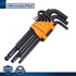 MichaelPro MP001048 Ball End Hex Key Set, 9pc Allen Wrench Set in Metric, Comes with a Convenient Storage Holder with Hook by MichaelPro