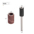 uxcell 100 Pcs 1/4 Inch Sanding Sleeves Sandpaper Set - 180 Grit with Drum Mandrels for Rotary Tools.