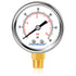 Lead-Free Water Pressure Gauge Liquid Filled 60 Psi 2" Dial, Stainless Steel Case, 1/4" NPT