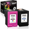 Inktopia Remanufactured Ink Cartridge Replacement for HP 65 XL 65XL for HP Envy 5055 5052 5058, DeskJet 3755 (1 Black 1