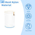 Cyvposm 5 Pack 5 Honey(25/75/120/160/220 Gallon Reusable Nylon All Mesh Filter Bags,Fine Mesh Strainer Bags,Bucket