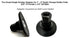 Pro-Graad 5 5/8-11 2 3 5 5/8-11 Piece Angle Grinder Adapter Kit, with & Roll Lock Type R Quick Change Disc Pad Holder