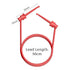 Goupchn Silicone Test Leads 5PCS Test Hook to Test Hook Test Cables Wires Dual IC Test Hooks Clips for Electronic Testing