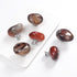 SHYYOULQE 3Pcs Drawer Pull Natural Stone Dressers Knob Cupboard Handle Elegant Furniture Handle Simple Bedside Cabinet