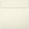 LUXPaper 5" x 5" Square Invitation Envelopes | Peel & Press | Natural | 30% Recycled | 80lb. Text | 50 Qty