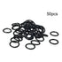 Othmro 50pcs Nitrile Rubber O-Rings, 2mm Wire Dia 16mm OD for Oil or Air Sealing, Black