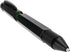 Performance Tool W9217 Multi-Function Aluminum Black Ballpoint Pens, 2 pk. with LED Light, Stylus, Ruler, Level,