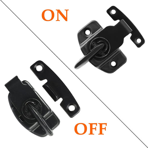 SDTC Tech 2 Pack Dining Table Locks, Heavy Duty Dining Training Table Latches for Table Leaf Extension Tables