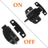 SDTC Tech 2 Pack Dining Table Locks, Heavy Duty Dining Training Table Latches for Table Leaf Extension Tables