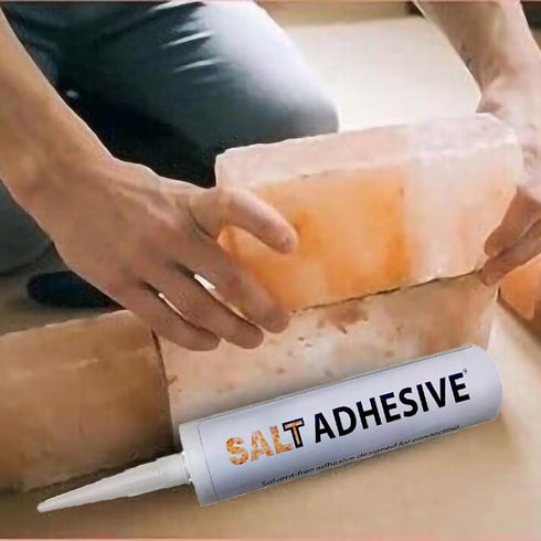 FlexWave Pack 2 Himalayan Salt Glue of Adhesive for Joining Himalayan Salt Bricks, The Perfect Sealant to Join Salt