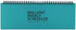 Brilliant 2021 Blue Wirebound Undated Weekly Planner Pad Scheduler (12 x 4.4 inches) - PAPERIAN