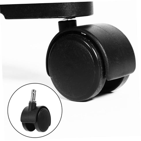 2sets 4pcs*2 Dolly Wheels Replacement Small Caster Wheels for Heavy Duty Garden Cart
