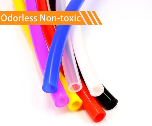 Tubes,9.84Ft 5/32" ID15/64" (4mm6mm) Silicone OD Blue Food Grade Silicone tubing,For Food Grade Soft Milk Beer