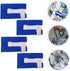 Ipetboom 4pcs Medical Straps for Fixation Straps for Wrist and Ankle Safe and Practical Nursing Supplies for Patients