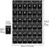 EAMAY 36 Numbered Classroom Pocket Charts for Cell Phones and Calculators, Wall Door Mount Organizer