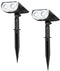 Linkind Solar Lights Outdoor StarRayS, Bright Solar Spot Lights Outdoor, IP65 Waterproof