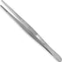 Thumb Dressing Forceps, Multipurpose Stainless Steel Tweezer, Serrated Tip Straight 5.5 Inch