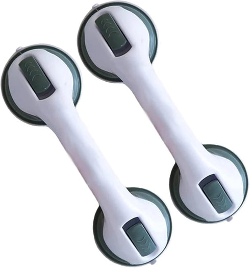 KZENMKL Bathroom(1 Pack) Shower Handle Grab Bars Ultra Grip Dual Locking Safety Suction Cups Helping Anti Slip Support