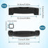 Luggage Trunk Handle, Wear Resistant Replacement Carrying Case Handle, Suitcase Pull Handle Grip, 148mmx22mm