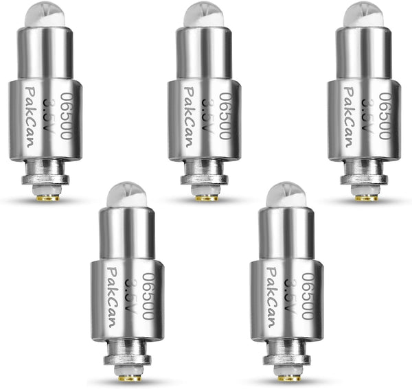 5 Pcs Halogen LED Replacement Bulbs Compatible with Welch Allyn 3.5v Lamp