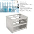 Metal Test Tube Rack, 304 Stainless Steel Holder, Sturdy Structure for Diameter 30mm Tubes