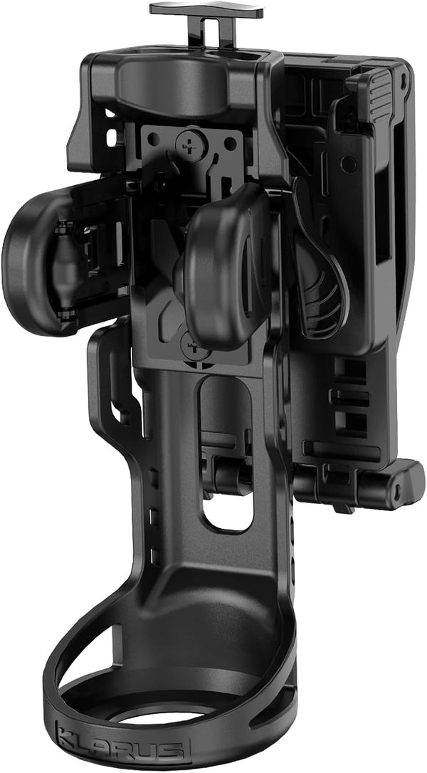 Klarus AH3 Upgraded Flashlight Holster: 360 Rotation, 1-Second Tactical Access, Triple-Lock Security,