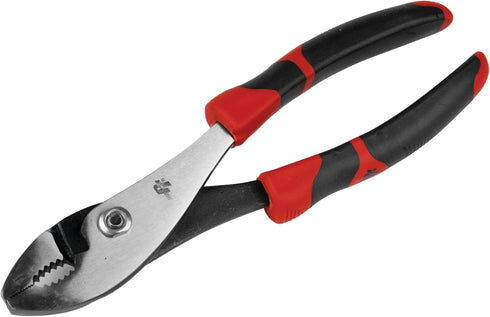 Performance Tool W30721 8-Inch Slip Joint Pliers, Red, Silver, Black