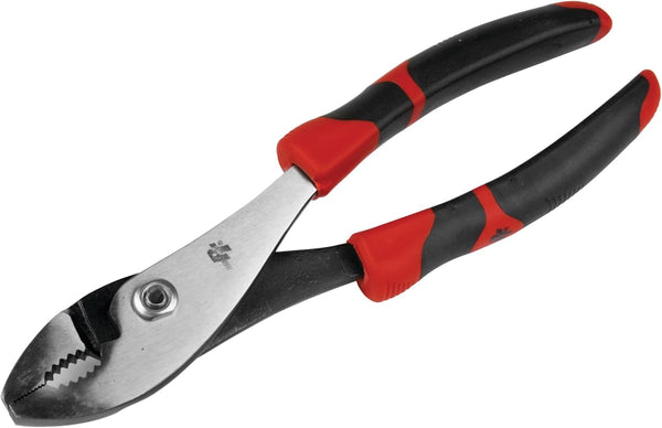 Performance Tool W30721 8-Inch Slip Joint Pliers, Red, Silver, Black