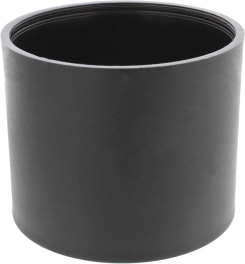 DCT 4in Plastic Circular Pipe Coupler Fittings 1-Pack for Flexible Hose Woodshop Dust Collection Piping