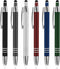 SyPen 3 in 1 Multi-Function Soft Touch Pen with Light, LED Night Writer, Stylus for Touchscreen Devices, Pack of 6
