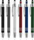 SyPen 3 in 1 Multi-Function Soft Touch Pen with Light, LED Night Writer, Stylus for Touchscreen Devices, Pack of 6
