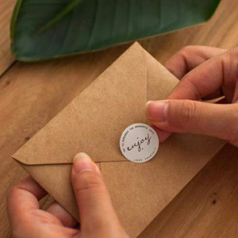 Brown Kraft Invitation Envelopes | 100 Pack | 5.25 x 7.25 | Used for Weddings, Invitations, Baby Showers