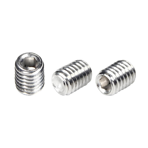 Juvielich 20 PCS 3/8-16 x 1/2" Set Screws,SAE Stainless Hex Allen Head Socket