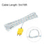 MECCANIXITY 3pcs K Type Thermocouple Mini Connector Temperature Sensor Probes Fiberglass 16ft -50 to 400°C(-58 to 752°F)