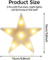 6 Star-6pcs) Pcs LED Stars Night Light Can Be Hung On The Wall Kids Room Room Light, Suitable for Birthday Party