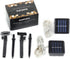 2 Pack 100 8 2 Pack woohaha Solar String Lights, LED Copper Wire Lights, Waterproof Fairy Decoration Starry String
