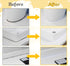 ABSOFINE Caulk Tape Waterproof Self Adhesive, White Toilet Sealant Tape, 1.97"x16.4Ft Shower Seal Strip with Sealing