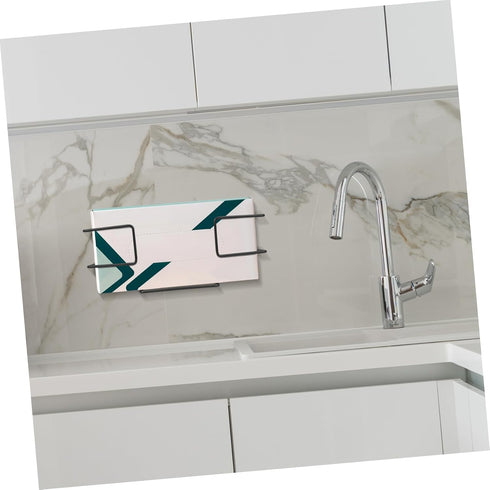 4pcs Settings ULTECHNOVO Wall Mounted Glove Dispenser Holder Tissue Box Organizer Stylish Metal Design for Efficient