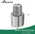 Lathe Headstock Spindle Adapter, Converts FT 3/4" x 16 to MT 1" x 8 TPI for Woodworking Lathe