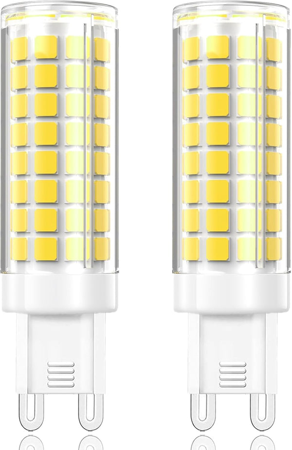 VYAOMLI G9 LED Light Bulbs Dimmable 7W Equivalent to Halogen Bulb 75W-80W 730LM,