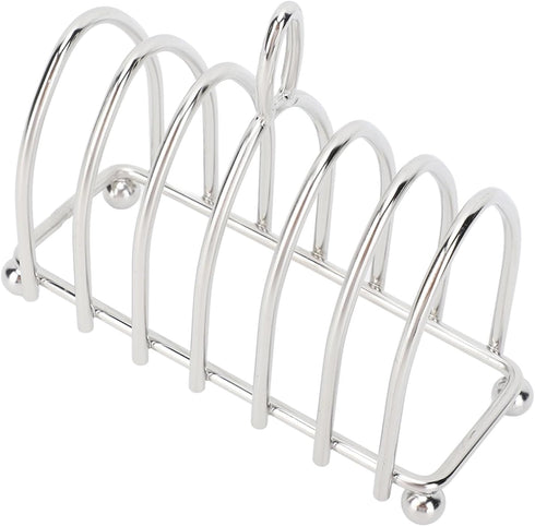 6 3) SUNGOOYUE Stainless Steel Rack, Slice Bread Holder for Breakfast Sandwiches with Cooling Grid, Durable Kitchen