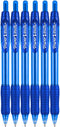 Paper Mate Profile Retractable Ballpoint Pens, 1.4mm Bold Point, 6-Count Blue for School and Office Supplies