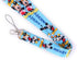 Ergonflow 4 Pack Cartoon Neck Lanyard Necklace Phone Straps, ID Badge Holder Bags Accessories with Lobster Clasps