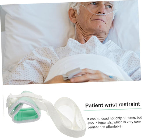 4pcs Healifty Padded Limb Straps for Patient Safety Wrist and Ankle Bundling Belt Comfortable and Breathable Design